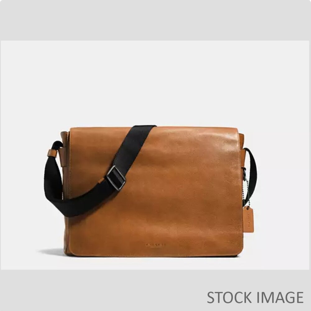 COACH Metropolitan Courier Messenger Bag – Tan – BRAND NEW!!!